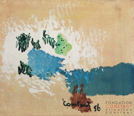 Constant Nieuwenhuys-Compositie Alba I, 1956