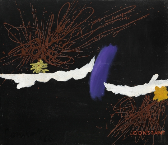 Constant Nieuwenhuys-Compositie Alba II, 1956