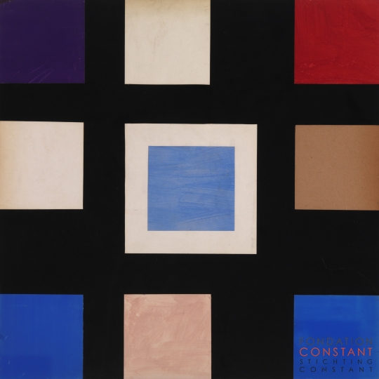 Constant Nieuwenhuys-Compositie met vierkanten, 1953