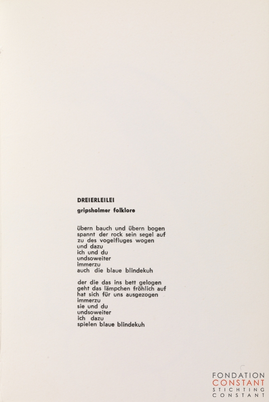 C. Caspari-Sex Lieder, P.09, 1964