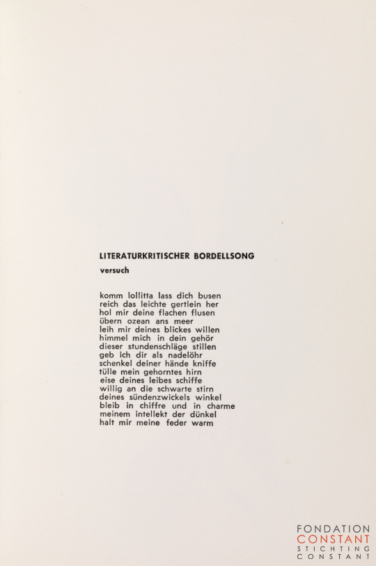 C. Caspari-Sex Lieder, P.11, 1964