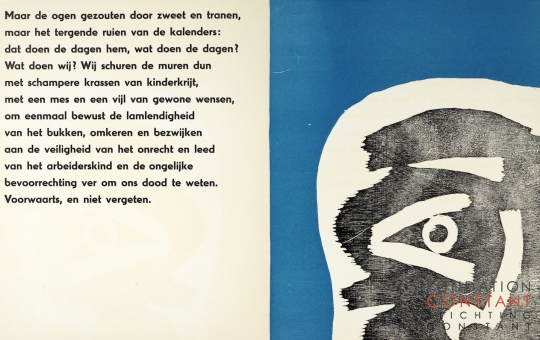 Constant Nieuwenhuys & Elburg-HET UITZICHT VAN DE DUIF-3, 1952