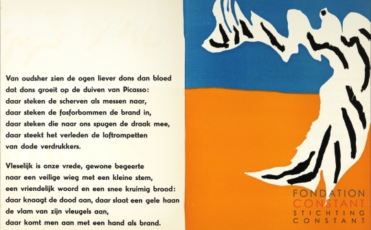 Constant Nieuwenhuys & Elburg-HET UITZICHT VAN DE DUIF-7, 1952