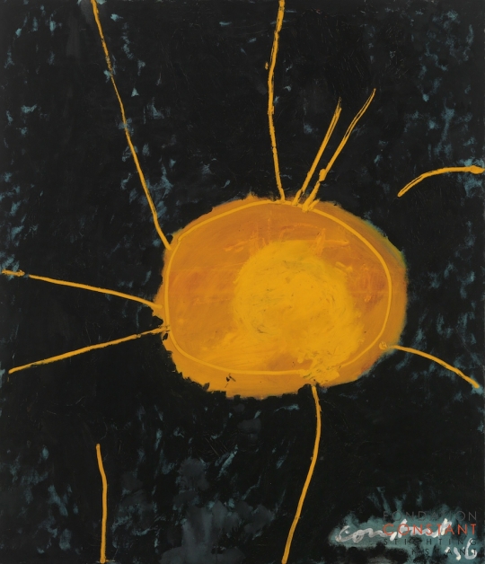 Constant Nieuwenhuys-De zon, 1956