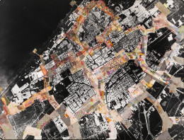 Constant Nieuwenhuys, Grundriss New Babylon über Den Haag, 1966