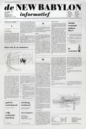 De New Babylon Informatief 1