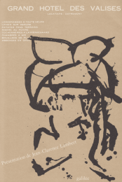 Grande Hotel des Valises, 1981