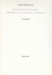 totaal witte kamer | chambre totalement blanche, 2003