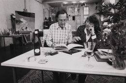 Constant and Fanny Kelk at Wittenburg, 1974-1 photo Victor Nieuwenhuijs