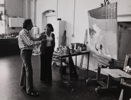 Constant and Fanny Kelk at Wittenburg, 1974-9 photo Victor Nieuwenhuijs