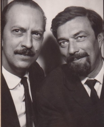 Christoph and Constant in Berlin, 1964