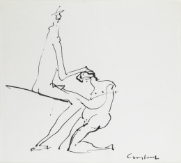 Constant Nieuwenhuys-ZT/Erotisch II, ca 1980