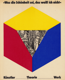 Was die Schönheit sei, das weiss ich nicht, 1971