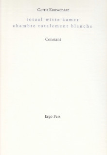 totaal witte kamer | chambre totalement blanche, 2003