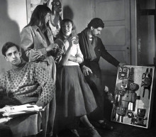 Constant, Else Alfelt, Nelly Riemens and Karel Appel, 1949