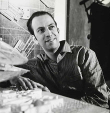 Constant Nieuwenhuys-Constant in front of Group Sectors and Spatiovore, 1960