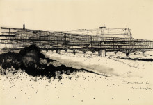 Constant Nieuwenhuys-Gezicht op een sector, 1960