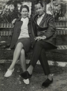 Constant and Nel in Seville, 1962