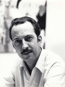 Portrait of Constant with mustache