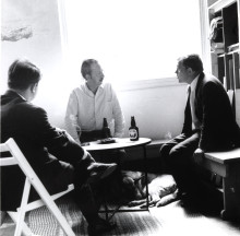 Constant and Herman Krikhaar at his studio Wittenburg, ca 1965. 