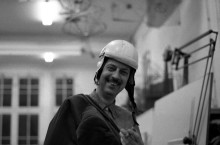 Constant at his studio Wittenburg, ca 1965