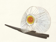 Constant Nieuwenhuys-Zonneschip, 1957