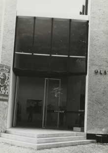 Constant Nieuwenhuys-Entrance Dutch pavilion Venice Biennale II, 1966