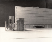 Maquette central tax building Breda