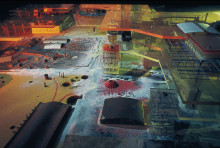 Luchtfoto van New Babylon