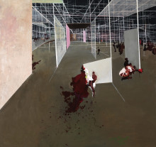 Constant Nieuwenhuys-Entrée du labyrinth, 1972