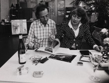 Constant and Fanny Kelk at Wittenburg, 1974-3 photo Victor Nieuwenhuijs