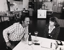 Constant and Fanny Kelk at Wittenburg, 1974-4 photo Victor Nieuwenhuijs