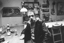 Constant at a party to celebrate the 12,5 marriage of his son Victor and his wife Fried, 1977