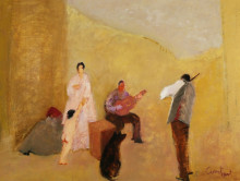 Constant Nieuwenhuys-Los Gitanos, 1982