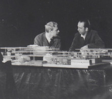 Constant Nieuwenhuys and Simon Vinkenoog, 1962