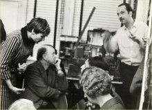 Constant Nieuwenhuys-Visit Nicolas Schöffer, 1963