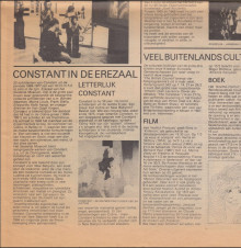 Constant in de erezaal