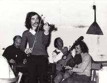 Constant is making music with three musicians