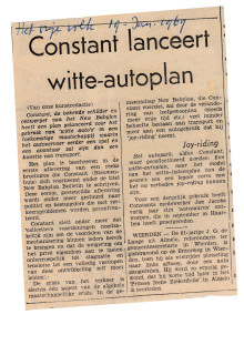 Constant lanceert witte-autoplan