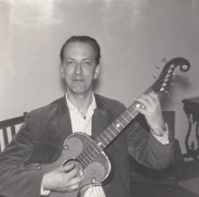 Constant playing guitar