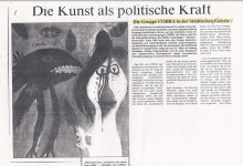 Die Gruppe Cobra in der Städtischen Galerie