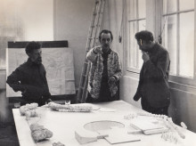 Haber, Constant and Volten at the macquette