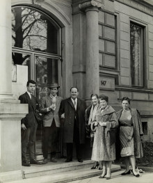 Constant Nieuwenhuys-Opening of Constant-Amsterdam, Städtische Kunstgalerie, Bochum, 1961