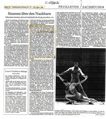 Staunen über den Nachbarn