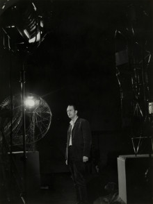 Constant Nieuwenhuys-TV recording with Simon Vinkenoog, 1962