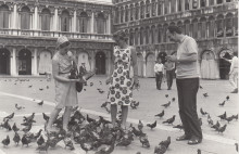 Nel Kerkhoven and Constant, San Marco square Venice
