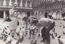 Nel Kerkhoven and Constant, San Marco square Venice