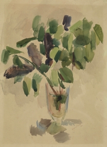 Constant Nieuwenhuys-ZT/Bloemen in een vaas, 1944