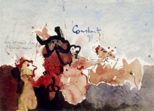 Constant Nieuwenhuys-Les cornes du minotaure, 1975