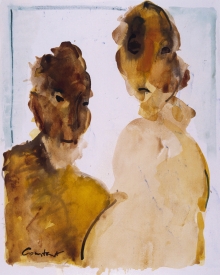 Constant Nieuwenhuys-Couple inégal, ca 1988